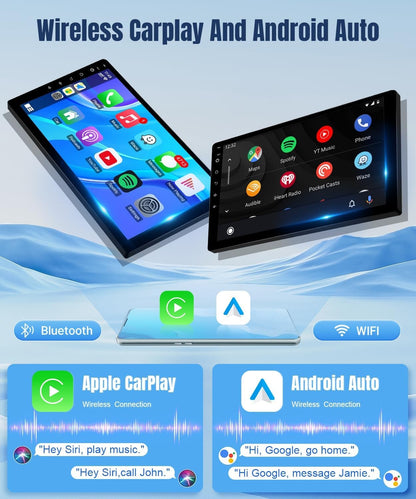 10.1inch Car Radio for Toyota Camry 2012 2013 2014 with Wireless Carplay Android Auto, Bluetooth WiFi GPS SWC, 2G+32G(NOT J.B.L)