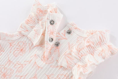 Kiddiezoom 5 Pcs/Lot Four Seasons Fashion Cartoon Short Sleeve Baby Boy Girl Bodysuits Soft 100%Cotton Newborn Onesies Clothes