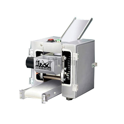 Máquina Automática Profissional de Massa para Dumpling, Laminadora Elétrica de Massa para Wonton Gyoza, Equipamento Comercial de Cozinha para Restaurantes