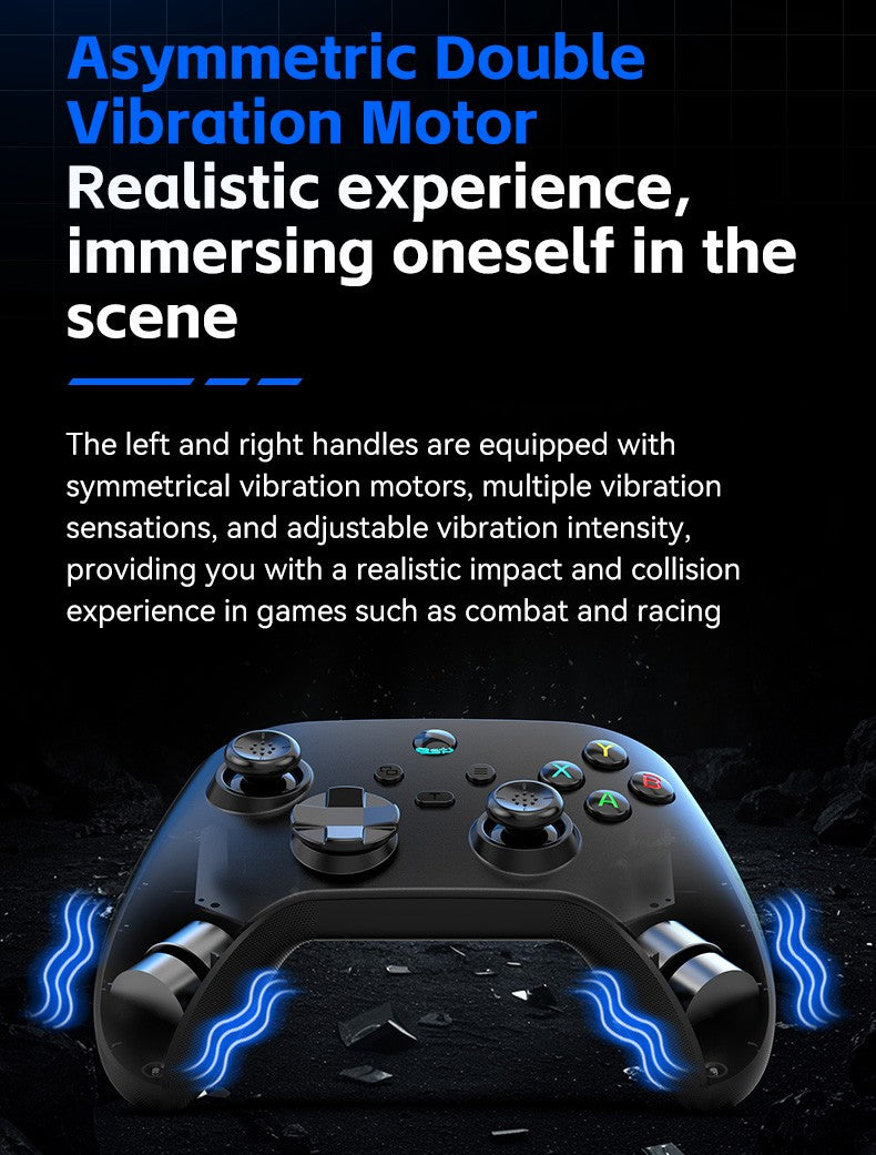 G6 Wireless Mobile Game Controller with Hall Trigger and Hall Joystick Supporting Switch/PC/Android/iOS