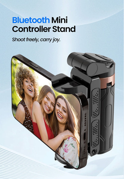 Mini Selfie Stick Wireless Bluetooth Portable Telescopic Multifunctional Phone Holder Tripod Extendable For iPhone Samsung Video