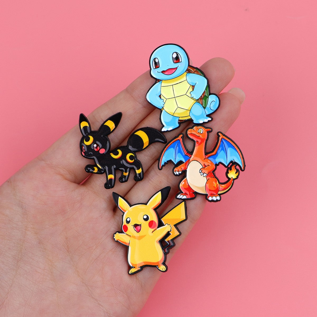 Japanese Anime Monsters Lapel Pins for Backpack Brooch on Clothes Enamel Pin Game Badges Jewelry Accessories Fans Gifts