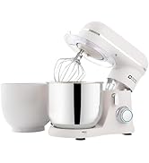 Batedeira KitchenAid de 10 velocidades, leve, acabamento fosco, com tigela de 3,5 litros para uso doméstico na cozinha