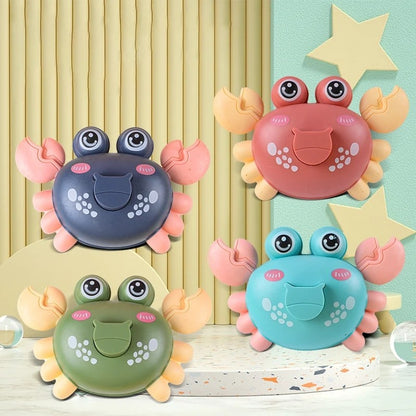Crab Toy for Babies Walking Dancing Creative Funny Cute Crawling Press Toys Educational Toddler Kids Birthday Christmas Gifts