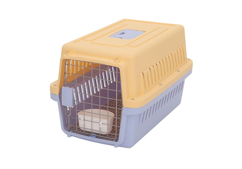 HOOPRT Pet United Airlines Caixa de transporte aéreo pode ser despachada Caixa de gato portátil para carro, caixa para cães pequenos para transporte aéreo, gaiola para gatos