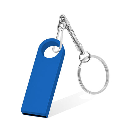 Hot Sale Metal Key Chain 3.0 USB Flash Drive 128GB Pen Drive 8GB 16GB 32GB 64GB Memory U Stick 3. 0 High Speed Pendrive