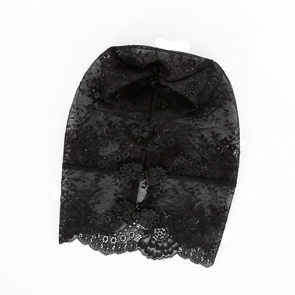 Sexy Lace Head Cover Full Face Halloween Eye Mask Cosplay Festival Party Mask Adult