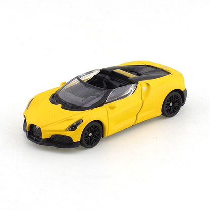 TSC 1:64 Bugatti Mistral Carro Esportivo Simulação Modelo em Miniatura de Liga Fundida Pequeno Carro de Coleção Ornamento Menino