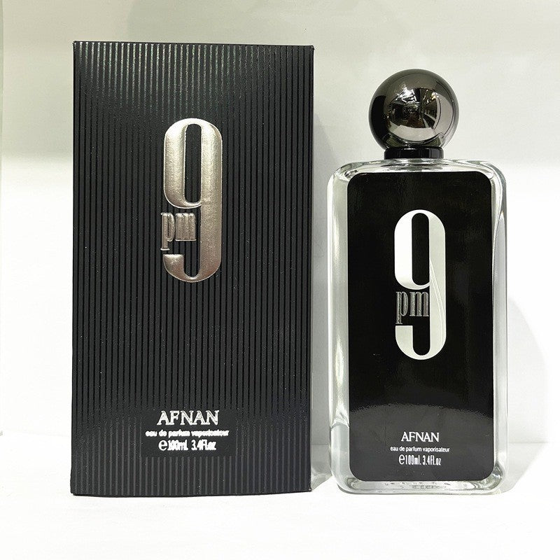 100ml Afnan 9AM 9PM Eau de Parfum Elixir Unissex Colônia Spray Perfume Masculino Feminino de Alta Qualidade Longa Duração Árabe
