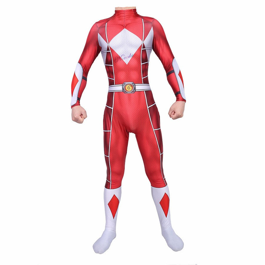 Power Samurai Sentai Shinkenger Rangers Costume Adult KidsSuperhero Cosplay Halloween Birthday Party Zentai Suit Jumpsuit