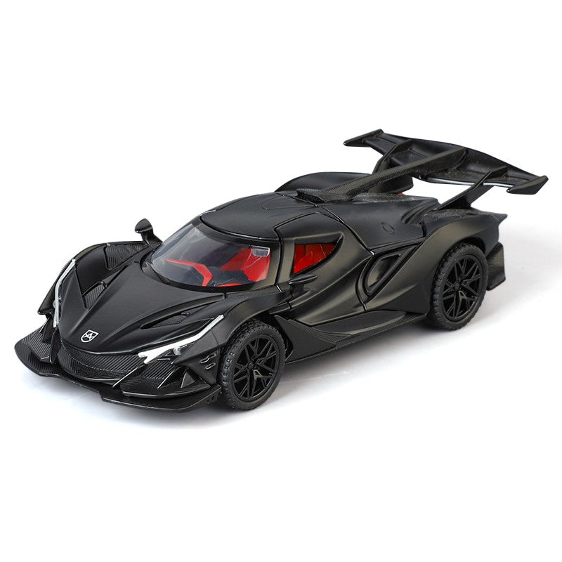 1:32 Apollo IE Miniature Vehicle Mini Alloy Diecast Model Car Metal Sound & Light Collection Hobby Children Toy Car Birthday Boy