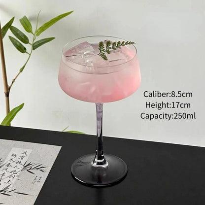 Copo de Coquetel Criativo Estilo Japonês Taça de Vinho Tinto em Torre Copos de Vinho de Fruta Taças de Martini Ferramentas de Bar e Cozinha