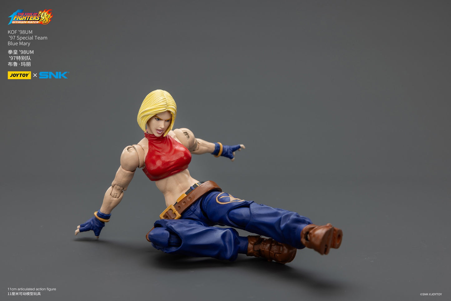 [Pré-venda] JOYTOY 1/18 Action Figure SNK KOF '98UM '97 Modelo de Anime da Equipe Especial