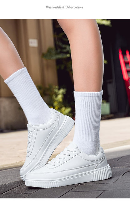 Tênis Masculino Impermeável de Prancha Leve Outono Inverno Tênis Masculino Casual com Cadarço Macio para Esportes e Caminhada