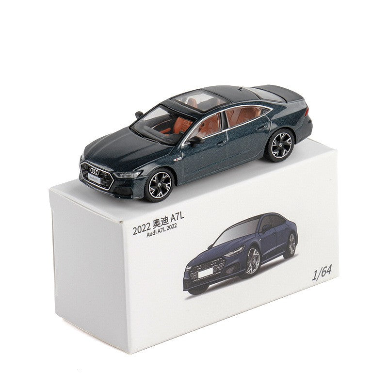 JKM 1:64 A7 2022 Alloy Car Diecasts & Toy Vehicles Car Model Miniature Scale Model Car For Children