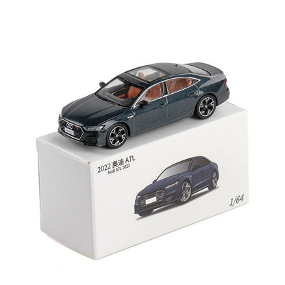 JKM 1:64 A7 2022 Alloy Car Diecasts & Toy Vehicles Car Model Miniature Scale Model Car For Children