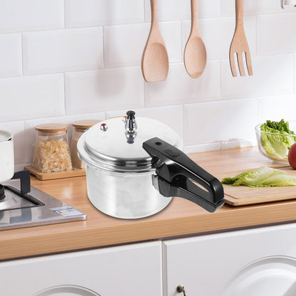 Fast Pressure Cooker 5L Electric Canning Pot Kitchen Egg Cooker for Induction Gas Stove Small Portable Safe Easy