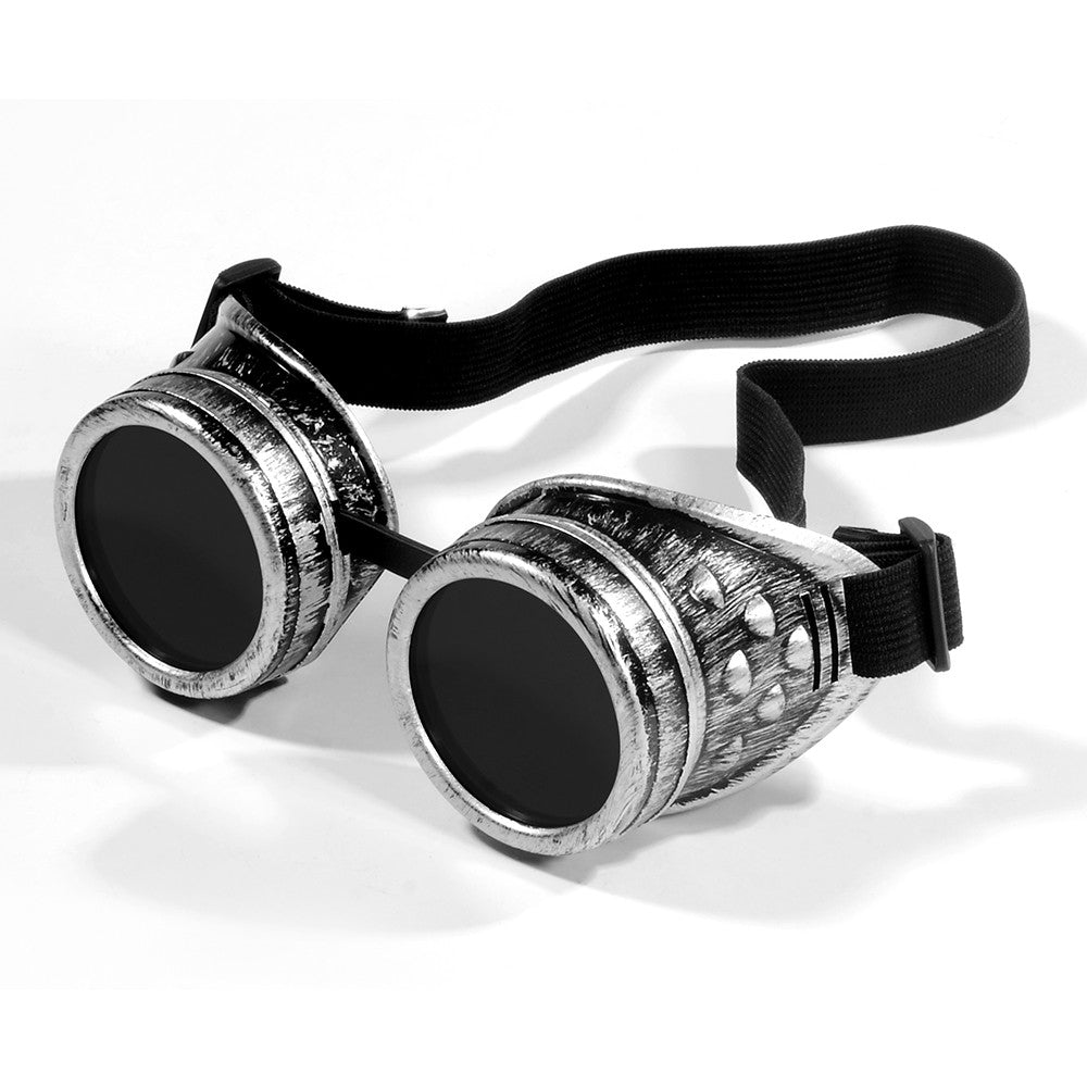 CRIXALIS Cyber Goggles Steampunk Glasses Vintage Retro Welding Punk Gothic Sunglasses For Men For Halloween Glasses Shade UV400