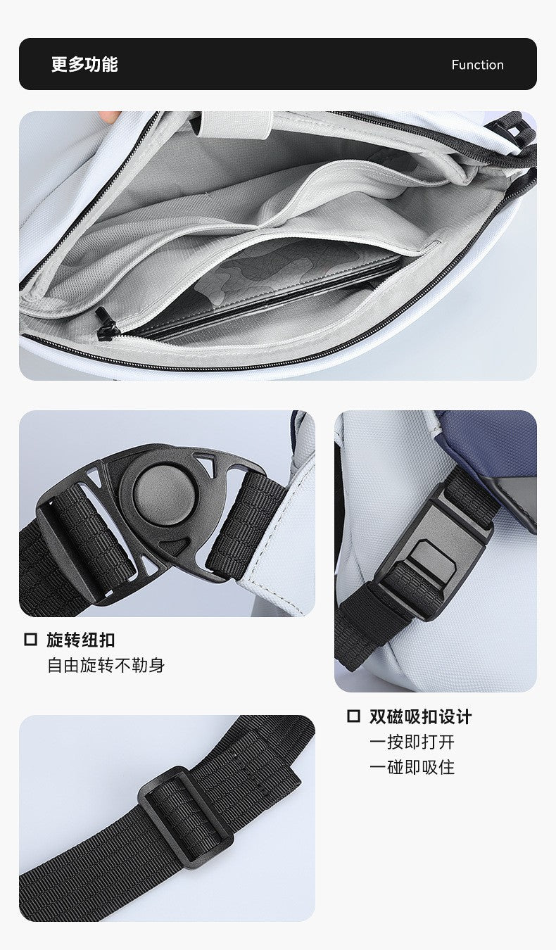 Mark Ryden Quality Waterproof Men Shoulder Bag For 11 iPad Large Capacity Men Travel Business Bags Male Crossbody Messenger Bag