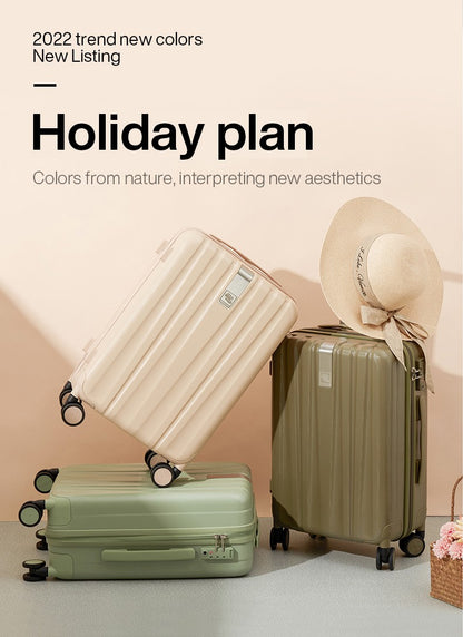 Best Spinner Luggage Suitcase PC Trolley Case Travel Bag Rolling Wheel Carry-On Boarding Men Women Luggage Trip Journey H80002