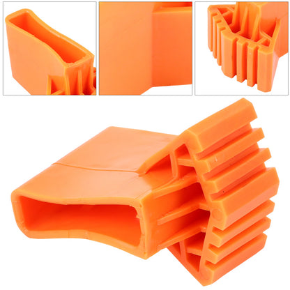4 Peças Tapetes de Borracha Antiderrapantes Dobráveis para Escada Pés Almofadas Resistentes para Perna de Escada Ferramentas de Construção Peças de Andaimes Antiderrapantes
