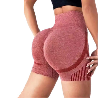 Women's Yoga Shorts High-Waist Fitness Shorts Fitness Yoga Lifting Buttocks Fitness Women's Yoga Fitness Running Shorts Sportswe