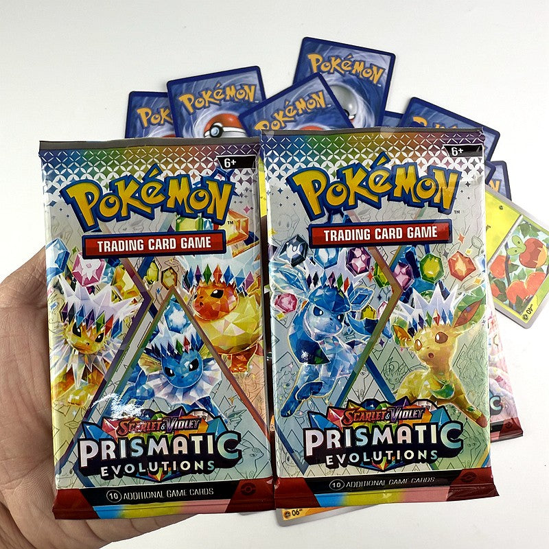10/20 Pcs Cartas Pokémon Prisma 151 Evoluções Booster Inglês Batalha Jogo de Cartas Pokémon Cartas Colecionáveis