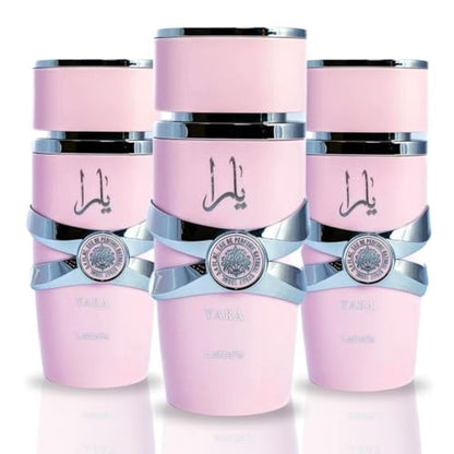 Lattafa Yara Baunilha Gourmand Frutado Floral Eau De Parfum Fragrância Duradoura para Mulheres 100 ml