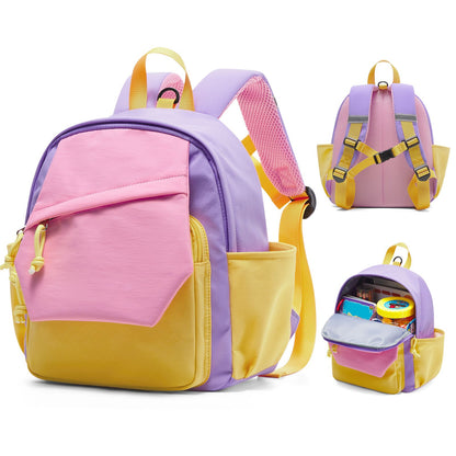 Cute Backpack for Boys & Girls, Lightweight Waterproof School Bag, Perfect for Daycare, Preschool, Kindergarten, Hiking & Travel