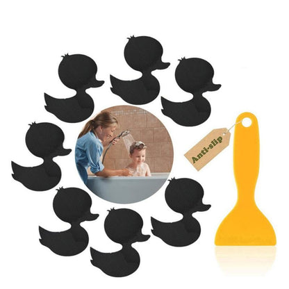 Anti Slip Bathtub Stickers Duck Shape Bathroom Flower Self-Adhesive Non Slip Bathtub Decals Stickers For Bath Shower