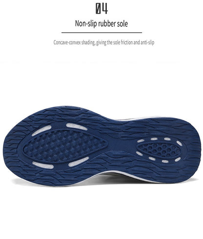 Sports Shoes for Men Mesh Breathable Comfortable Outdoor Sports Trendy Lace-up Sneakers 2025 New Casual Running Shoes for Man