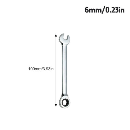 Chave Combinada Catraca Chaves de Boca Ferramenta de Anel de Engrenagem 6-7-8-9-10-11-12-13-14-15-16-17mm Chave Torx Universal Ferramentas de Reparo