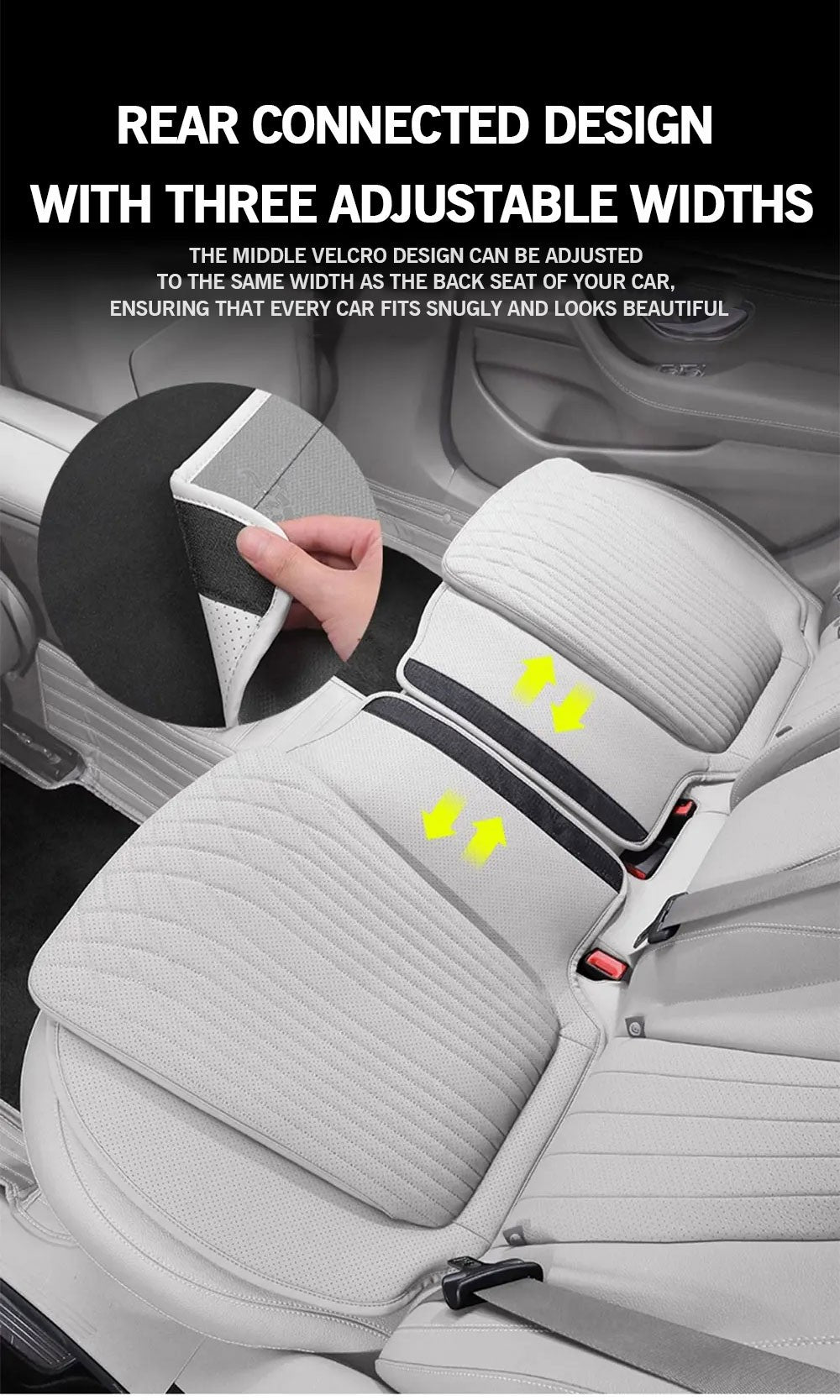 For Tesla Car Cushion Nappa Leather Breathable Non-slip Car Seat High Rebound Pad Seat Cushion Four seasons Universal Auto Seat