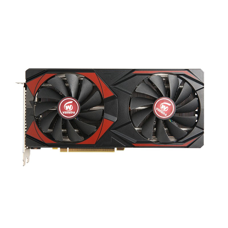 Placa de vídeo Veineda RX 5700XT 8 GB GPU GDDR6 256 bits 8 pinos + 6 pinos 7 nm DP*3 HDMI*1 Suporta CPU de desktop