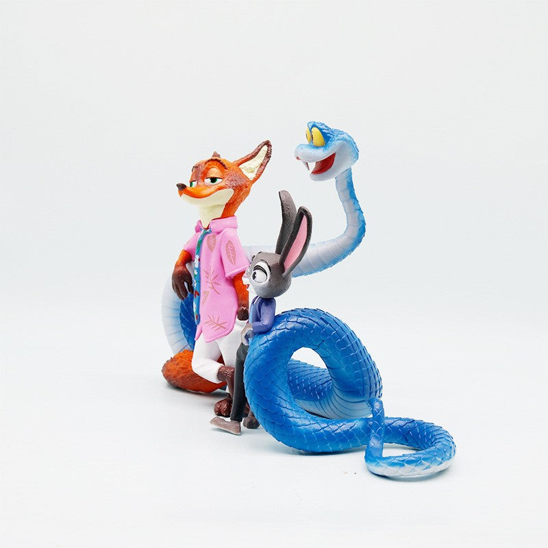 2025 Novo Filme Popular Zootopia 2 Periférico Boneco de Ação de Alta Qualidade Judy Nick PVC Brinquedo Estoque Limitado Frete Grátis