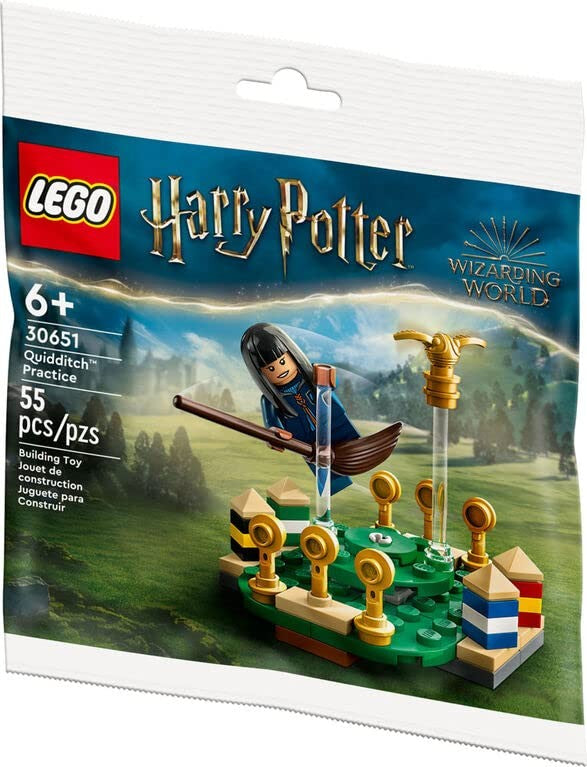 LEGO Harry Potter: Polibag de Treino de Quadribol 30651 para Maiores de 6 Anos Presente de Aniversário e Natal (55 Peças)