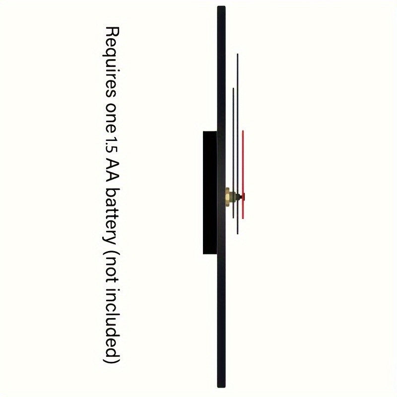 Silent Non-Ticking Pool Table Design Wall Clock - Creative Billiard Balls & Cue Stick Numbers 1-12, Wooden Frame,  - Home Offic