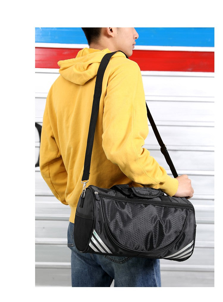 Unisex Waterproof Nylon Travel Handbag Men Weekend Shoulder Bags Vintage Casual Duffel Weekend Bag Women Overnight Packing Cubes