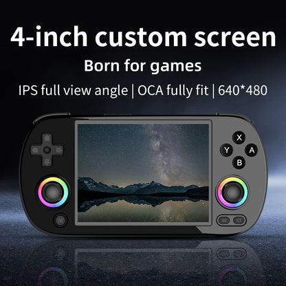 Anbernic RG40XXH 64-bit Linux Retro Handheld Game Console 4.0 IPS Screen Supports 5G Bluetooth HD Output