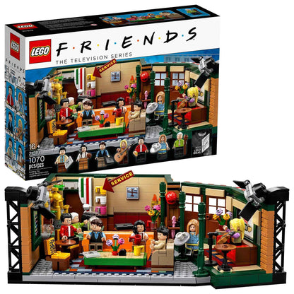 Blocos de Montar LEGO Friends Ideas Central Perk 7 Minifiguras Novas de Setembro de 2019 Brinquedo Presente de Aniversário Natal 21319 1070 Peças