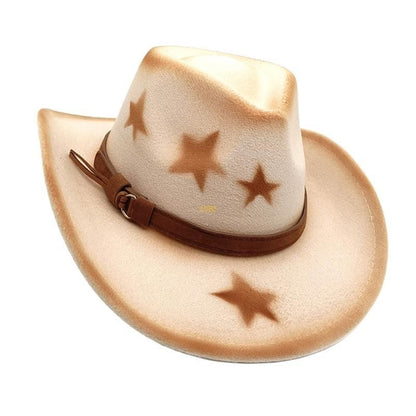 Homburg Cowboy Hats Old Fashion Porkpie Hat Stylish Panama Hat Belt Fedoras