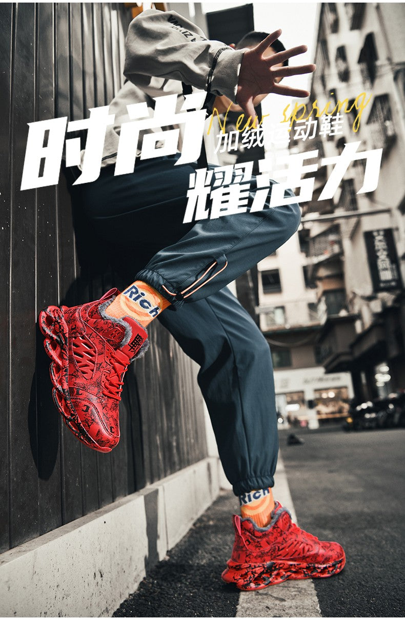 men boots 2023 New Winter Slippers Warm Men Shoes Waterproof Non-Slip Plush Sneakers Male tenis shoes Boots Men Sneakers Winter