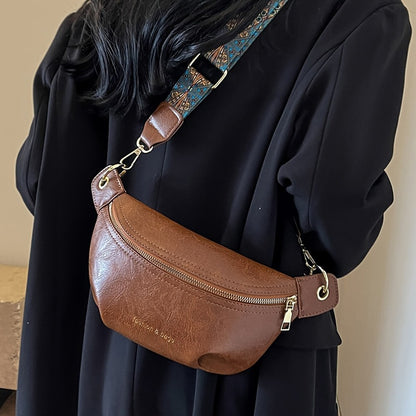 Fashionable New Women's Bag, Simple and Stylish Women's Casual Chest Bag, Waist Bag, Single Shoulder Crossbody Bag