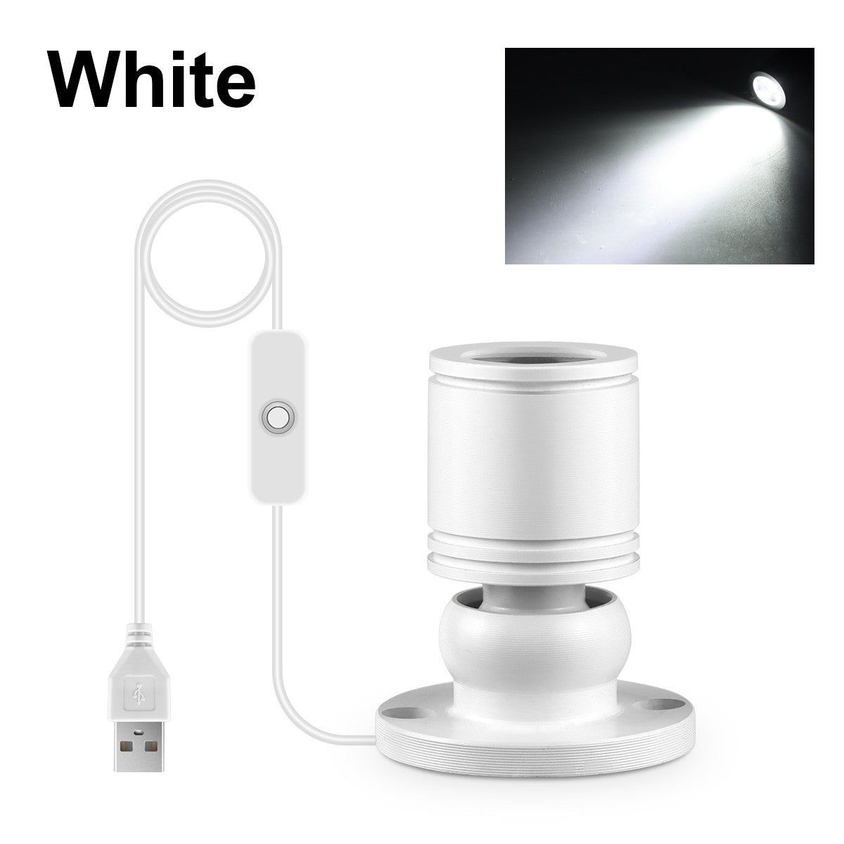 Colorful Led Spotlight USB 5V Mini Ceiling Spot 1W Showcase Pattern Showcase Light Room Decor