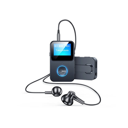Bluetooth 5.0 Audio Receiver Support TF Card MP3 Player Lossless FM Transmitter Remote Control Wireless Audio Adapter Walkman