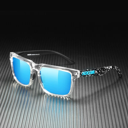 Óculos de Sol Masculinos de Tamanho Grande KDEAM PLUS, Polarizados, Fotocromáticos, Visão Noturna, Quadrados, Óculos de Sol Femininos da Moda, Largura 154mm