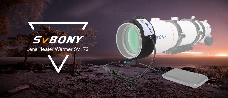 Svbony SV550 122mm Kits de Telescópio, F7 FPL51 Triplet APO com redutor de foco SV209, aquecedor de lente SV172, barra de alça SV211 203mm