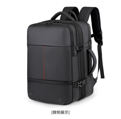 Backpack Men's Expandable Vacuum Compression Short-Distance Business Trip Large-Capacity Dry and Wet Separation Business Multi-Functional Backpack