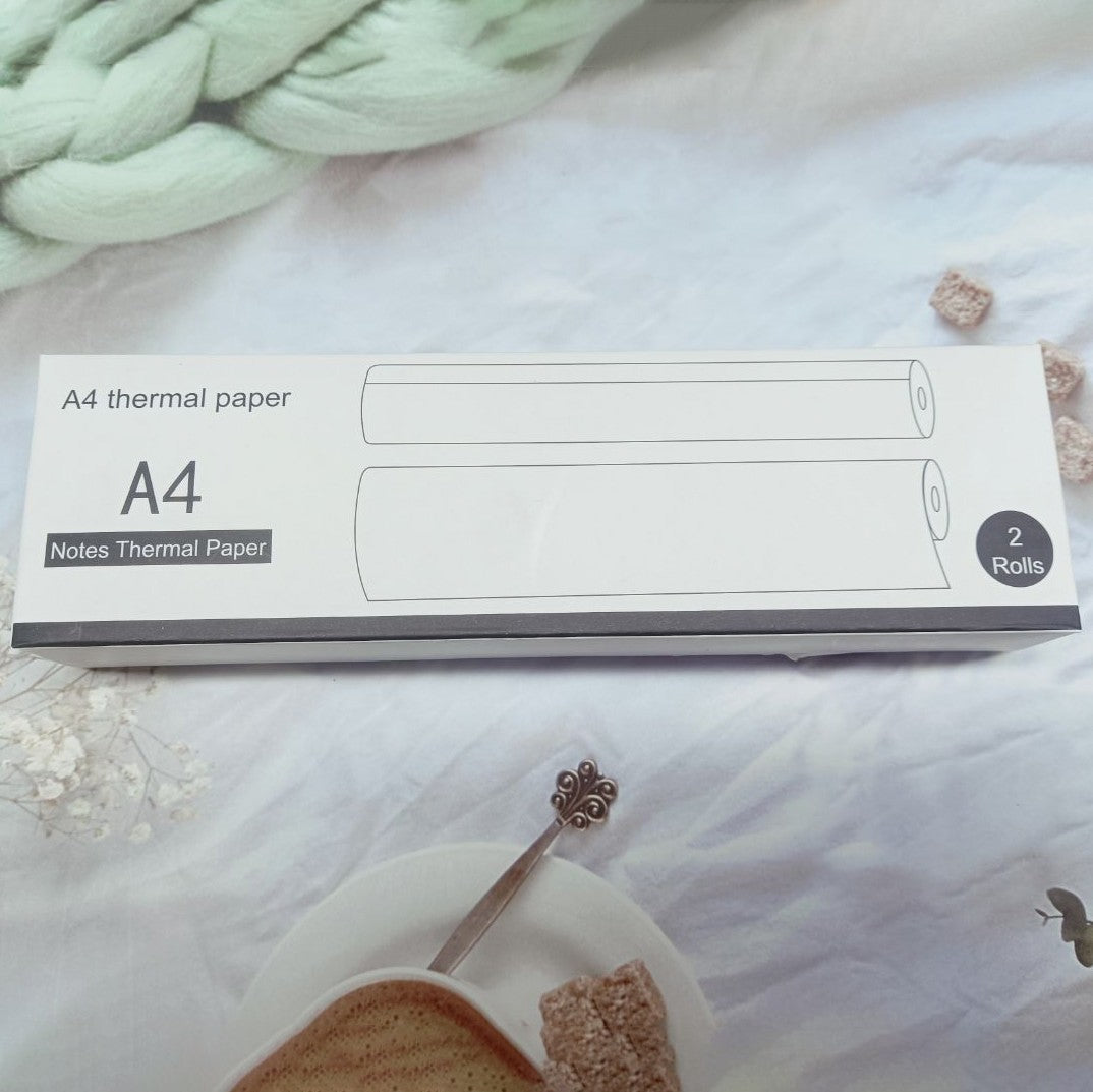 Impressora Térmica Portátil A4 Sem Tinta Bluetooth Máquina de Impressão de Documentos PDF Excel Word Rolo de Papel Para Trabalho de Escritório Casa Escola