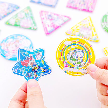30/50 Pcs Fun Four Styles Track Bead Maze Toy Kids Birthday Party Baby Shower Gift Christmas Gift Carnival Gift Classroom Prize